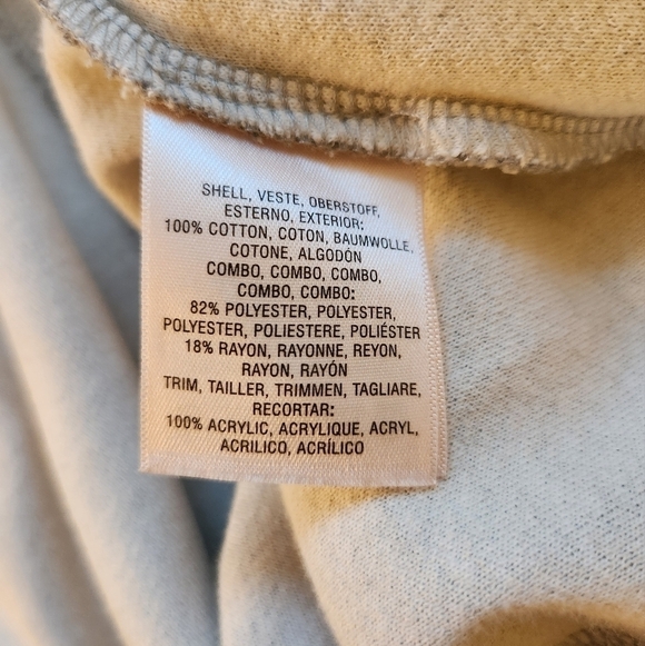 ANTHROPOLOGIE SATURDAY/ SUNDAY WOMEN'S GRAY AMBROSE KNIT JACKET SIZE S - Picture 13 of 15